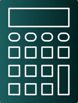Calculator Vector Icon Design