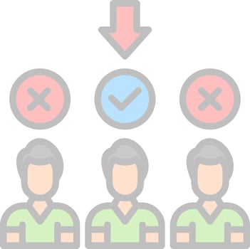 Selection Vector Icon Design