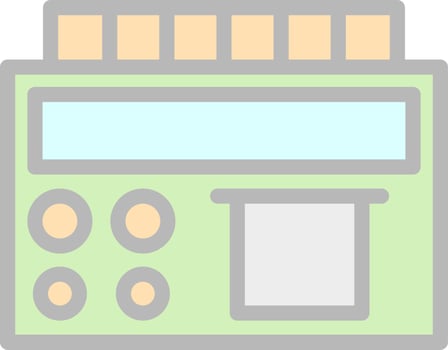 Taximeter Vector Icon Design