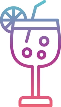 Cocktail Vector Icon