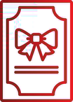 Birthday Card Vector Icon