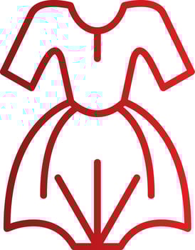 Dress Vector Icon
