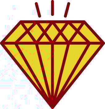 Diamond Vector Icon Design