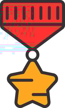 Award Vector Icon Design