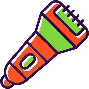 Electric Razor Vector Icon Design