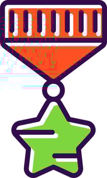Award Vector Icon Design