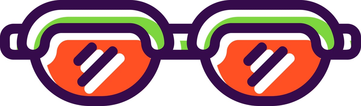Sunglasses Vector Icon Design