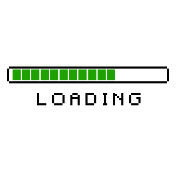 Loading bar progress icon with Transparent Background png