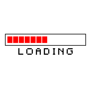 Loading bar progress icon with Transparent Background png