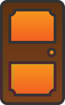 Door Vector Icon Design