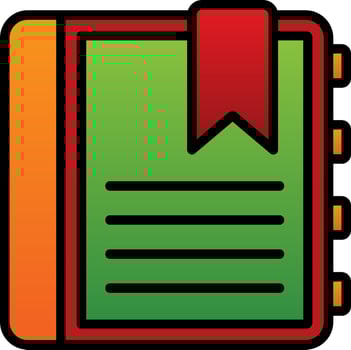 Bookmark Vector Icon Design