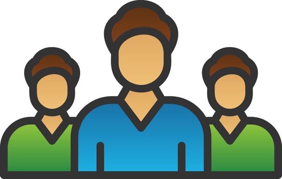 Staff Vector Icon Design