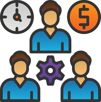 Management Vector Icon Design