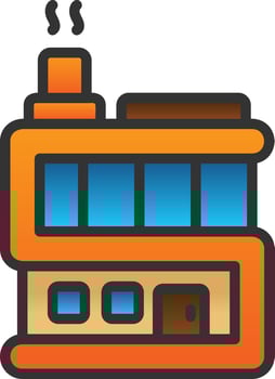 Mansion Vector Icon Design