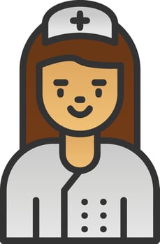 Nurse Vector Icon Design