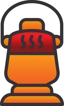 Lantern Vector Icon Design