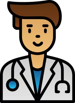 Doctor Vector Icon Design