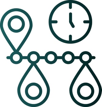 Timeline Vector Icon Design