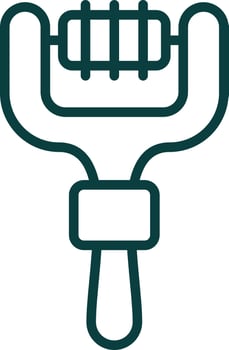 Facial Roller Vector Icon Design