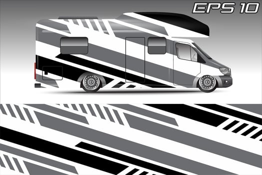 racing background vector design for wrapping camper cars and more