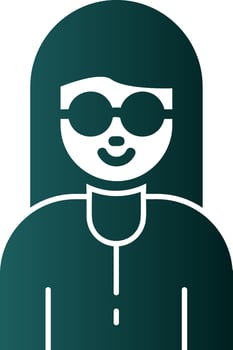Teacher Vector Icon Design