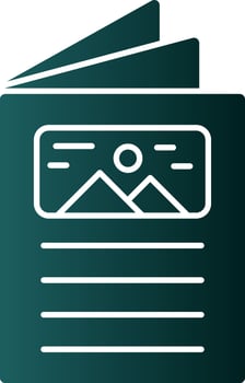Magazine Vector Icon Design