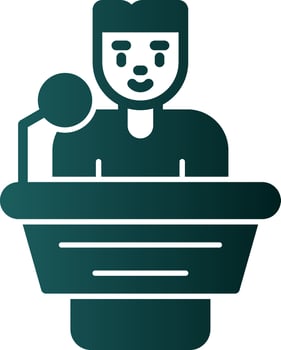 Speech Vector Icon Design