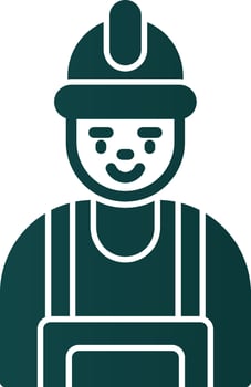 Builder Vector Icon Design