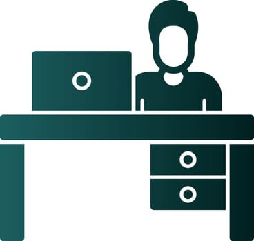 Workplace Vector Icon Design