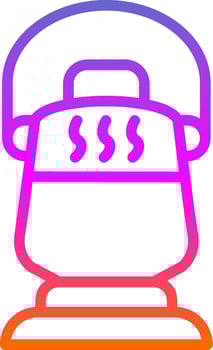 Lantern Vector Icon Design