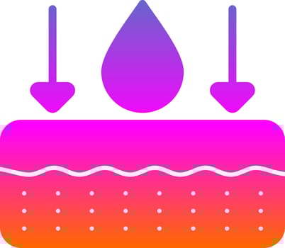 Moisturizing Vector Icon Design