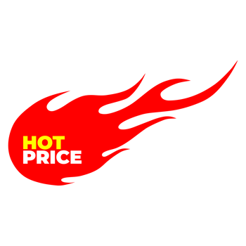 Hot Price Label Sticker with transparent Background png