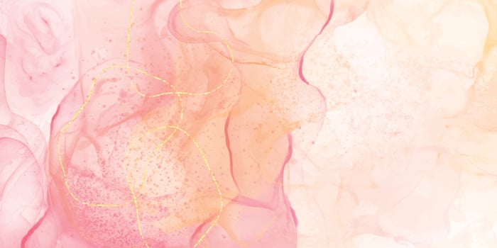Coral pink Marble alcohol ink elegant background. Luxury Watercolor Liquid illustration vector