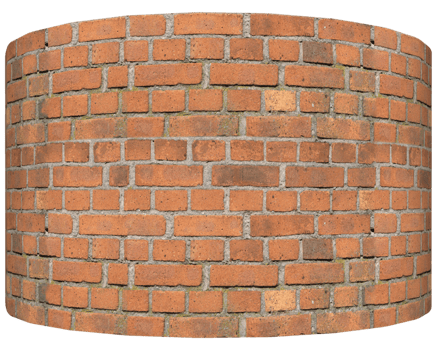 round brick pillar transparent PNG
