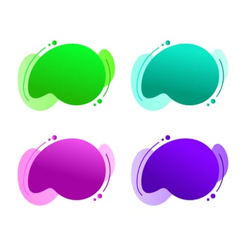 Modern and Colorful Fluid Banner Sale vector