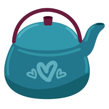 coffee kettle icon vector