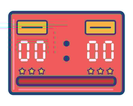 score board sports vector