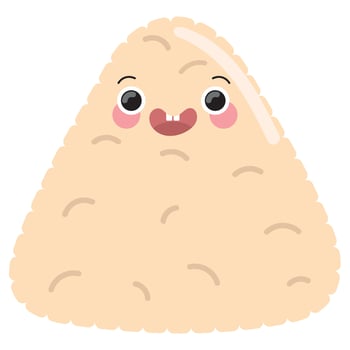 cute zongzi cartoon vector