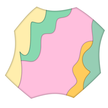 Pastel Frame Design Decoration png