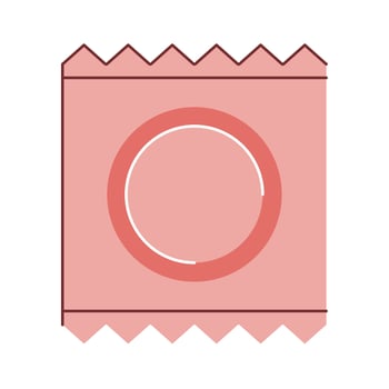 condom icon isolated vector
