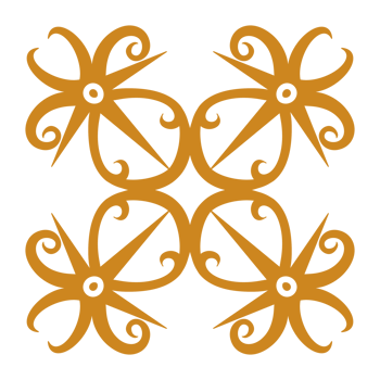 typical Kalimantan batik motifs png