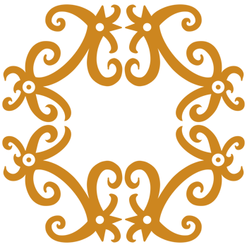typical Kalimantan batik motifs png