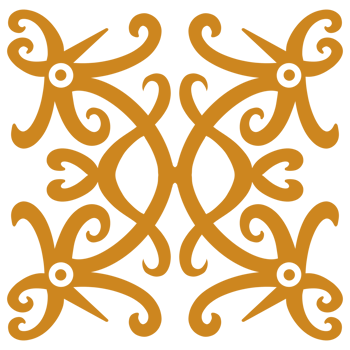 typical Kalimantan batik motifs png