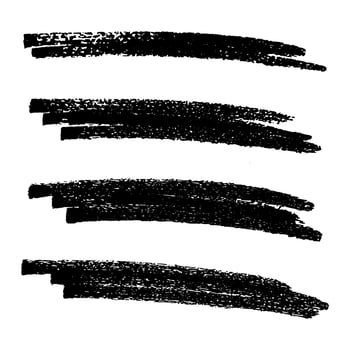 Sketch Scribble Smear. Black ink brush stroke and pencil drawing great design for any purposes vector