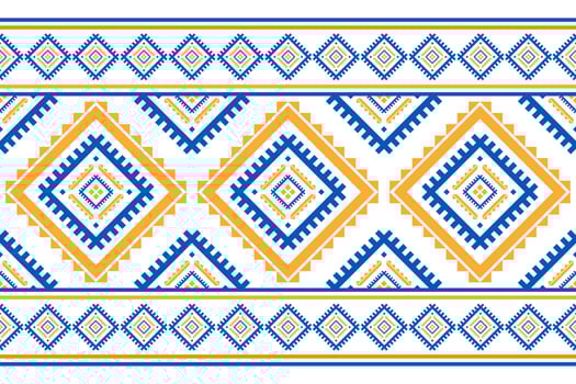 Carpet ethnic tribal pattern art. Geometric ethnic seamless pattern in tribal. Mexican style. vector