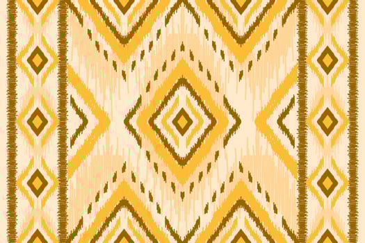 Abstract ethnic ikat art. Seamless pattern in tribal. Aztec geometric ornament print. vector