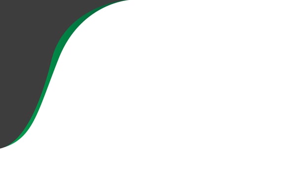 Modern abstract shape black green gradation background for business presentation vector