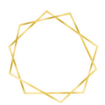 Gold Frame Illustration png