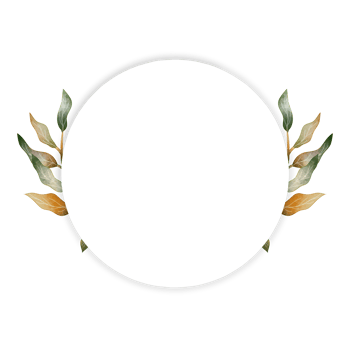 Leaf Watercolor Frame png