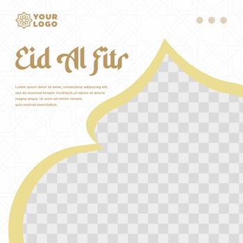 ramadan Eid Al Fitr social media posts collection banner template vector